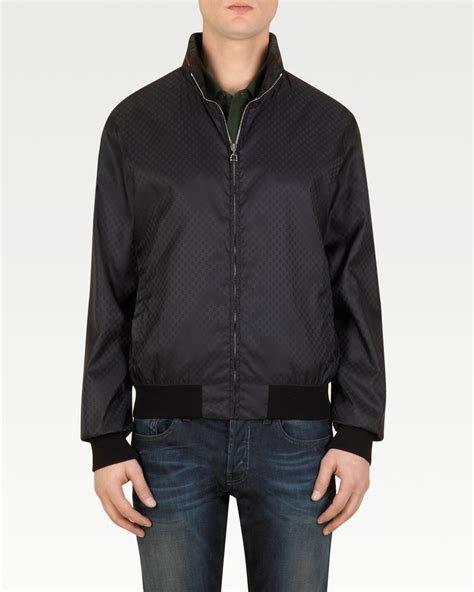 gucci black mini gg nylon jacket|Gucci jacket prices.